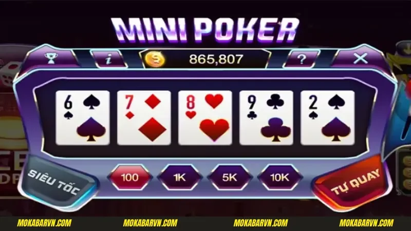 Khám phá cách chơi nổ hũ Mini Poker để trở thành người chiến thắng